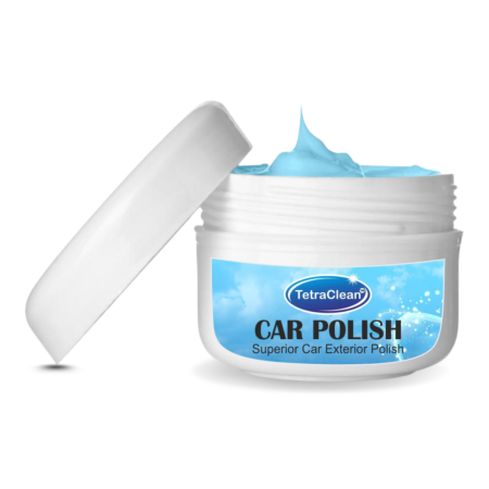 TetraClean Car Polish, Exterior Polish – Premium Wax Polish for Long-Lasting Shine-250g